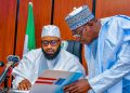 Governor Umar Bago felicitates with SSG on his Birthday.