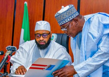 Governor Umar Bago felicitates with SSG on his Birthday.