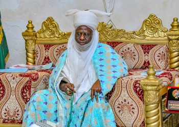 Governor Umar Bago attends a three day Prayer for the late wife of Deputy Governor.