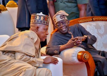 Niger Gov. Bago attends the Premiere stage production at the State House Abuja.