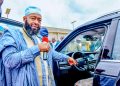 Gov. Bago Presents Vehicle to High Court Judge, Securities Chief,Student association and Religion Leaders.