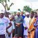 Governor Umar Bago attends the burial of Jarman Minna, All. Abdullahi Paiko.