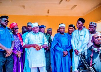 Acting Gov. Comrade Yakubu Garba visits Anguwan Mai-Gero community over Banditry attack, says govt. Is making efforts to end insecurity.