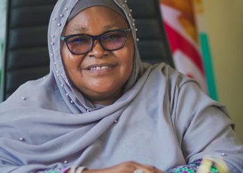 Farmer Gov. Umaru Bago felicitates with his Commissioner for Basic education on her 62nd Birthday.