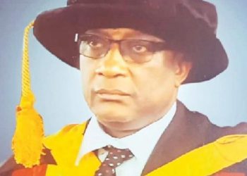 Gov. Umaru Bago congratulates Pro-chancellor of FUT, Dr. Mohammed Santuraki on his nomination as CIoD.