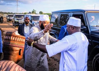 Governor Umaru Bago gets rousing welcome as he returns back.