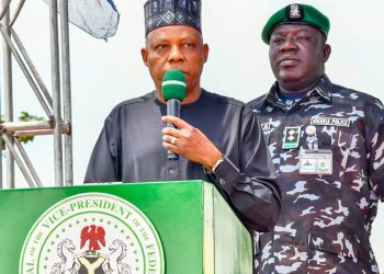 Vice President Shettima visits IDP Camp in Shiroro LGA, assures of safe returns to their homes.