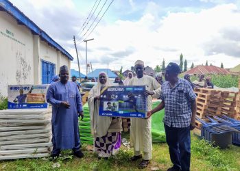 Sasakawa Africa association support smallholder farmers groups, extension agents in Niger state