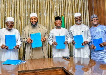 Gov Umaru Bago signs into law a Bill for the establishment of Agency for green initiative, other related matters.