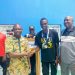 Chairman, Niger Badminton Association, Nma kolo host Two exceptional players.