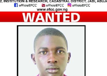 26-year-old man declared wanted for stealing EFCC car