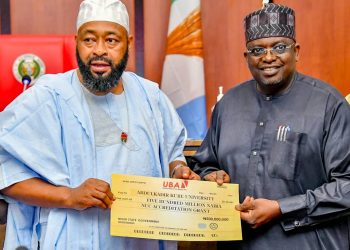 Governor Umaru Bago redeems pledge to AKUM and Newgate Universities.