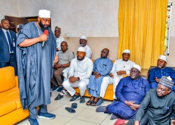 Gov Umaru Bago leads govt. Delegation on condolence to the families of late Chief Imam, Minister of Foreign Affairs Achituwo.