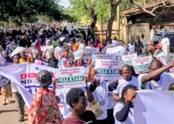 Massive Protest Rocks capital city Abuja Over Hardship, Hunger