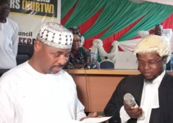 Alhaji Musiliu Akinsanya emerges the National President,NURTW.