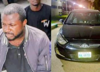 Abuja Notorious Car Thief Arrested For Selling Rebranded Stolen Vehicles.