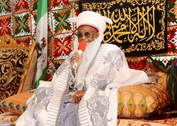 Wakilin Kwadogo Nupe Edrees Lafene commiserates with Estu Nupe Alhaji Yahaya Abubakar over the Demise of Hadiza Dyadya Makama.