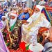 Governor Umaru Bago Attends the Turbaning of New Galadiman Nupe, DCG Aliyu Galadima RTD.