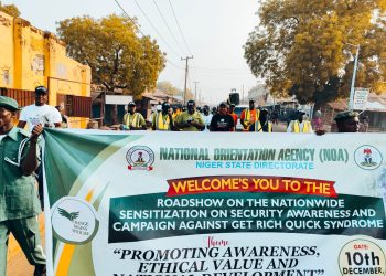 NOA holds roadshow to sensitise Niger state residents on five federal government programmes and policies