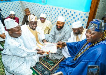 Farmers’ Governor Umaru Bago Acts as Father of the Bride at the Wedding Fatiha of Rahmat Al Qasim and Abdulrahman Imran