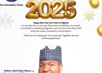 Happy New Year from the Director-General, Voice of Nigeria