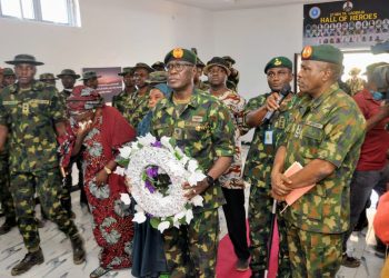 GOC 1 division commissions multiple projects at 18 brigade Bida