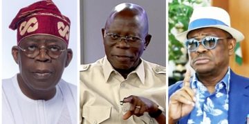 Oshiomhole Praises PDP for Allowing Wike to Join Tinubu’s Government Without Payment