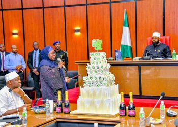 Niger Governor Umaru Bago Celebrates Milestone Birthday with Cabinet Support