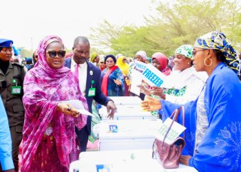 Niger First Lady Flags Off Tinubu’s wife Empowerment Programme for women in Zone B and C