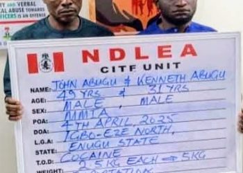 Two Brothers Arrested for Cocaine Smuggling at Lagos Airport