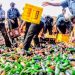 Hisbah Police Destroys Over 50 Cartons Of Alcohol.