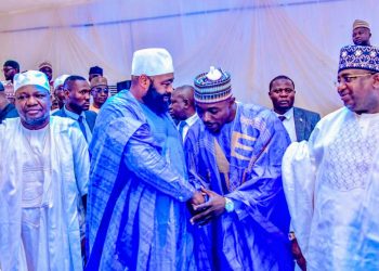 Governor Umaru Bago attends Wedding Fatiha of Niger State Chief Judges Son.
