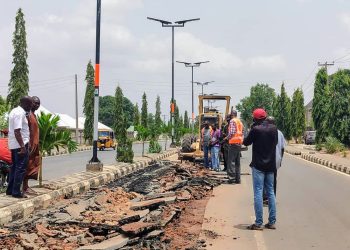 NIGROMA flag-off repairs of 3rd phase of Minna township roads