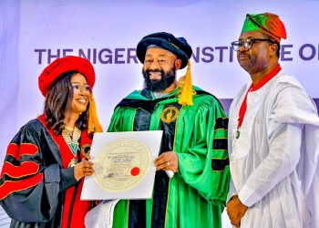 Farmer Governor Umaru Bago Receives Honorary Fellowship from Nigeria Institute of Architects.
