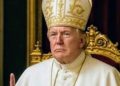 Donald Trump Releases AI Image of Himself as the New Pope
