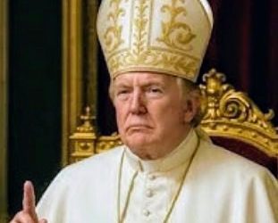 Donald Trump Releases AI Image of Himself as the New Pope