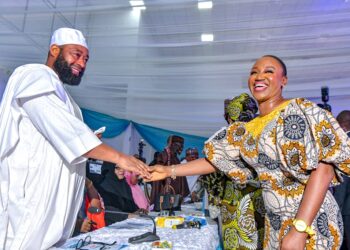 Farmer Governor Umaru Bago Celebrates Aisha Wakaso on Her 50th Birthday.
