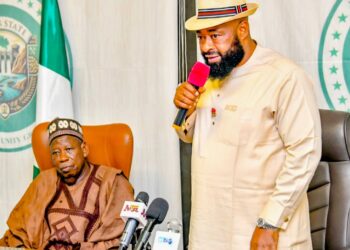 APC National Chairman Leads National Working Committee on Condolence Visit to Governor Umaru Bago.