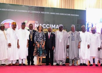Defence Minister Advocates for Private Sector Investment in Nigeria’s Defence Industries at NACCIMA AGM.