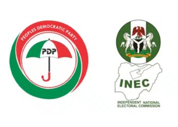 PDP Leadership Engages INEC in Crucial Closed-Door Meeting Amid Internal Tensions.
