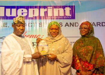 Blueprint Honours Niger State Gov. As Best Governor on Agriculture and Infrastructure 