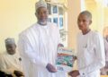 Alhaji Hassan, Coordinator Bago Ruga-Ruga Launches Scholarship Program for Health Sector Students. 