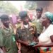 CFP/FMN Commandant General Visits Flood Victims in Mokwa,Donates Relief Materials. 