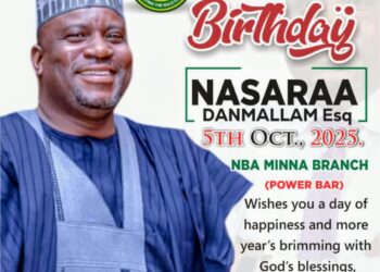 Birthday Felicitation for Honourable Nasara Danmalam from the NBA, Minna Branch