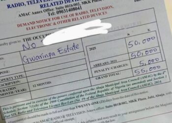 Abuja Resident Outraged Over Tax Demand for Household Electronics.