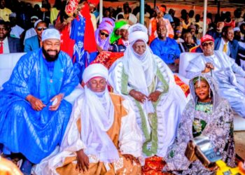 Governor Umaru Bago Attends Turbaning Ceremony of Niger State Speaker and Dignitaries