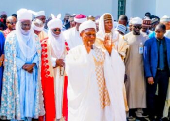 Niger State Governor Umaru Bago Attends Funeral of Ambassador Muhammad Haruna Manta