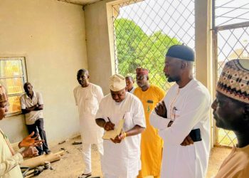 Deputy Governor Inspects Dutsen Kura Water Booster Pump Station