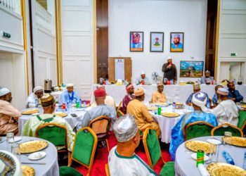 Farmer Governor Umaru Bago Hosts Special Ramadan Iftar with Council of Ulamas
