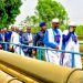 Gov. Bago Undertakes On-the-Spot Assessment of Chanchaga Water Works.